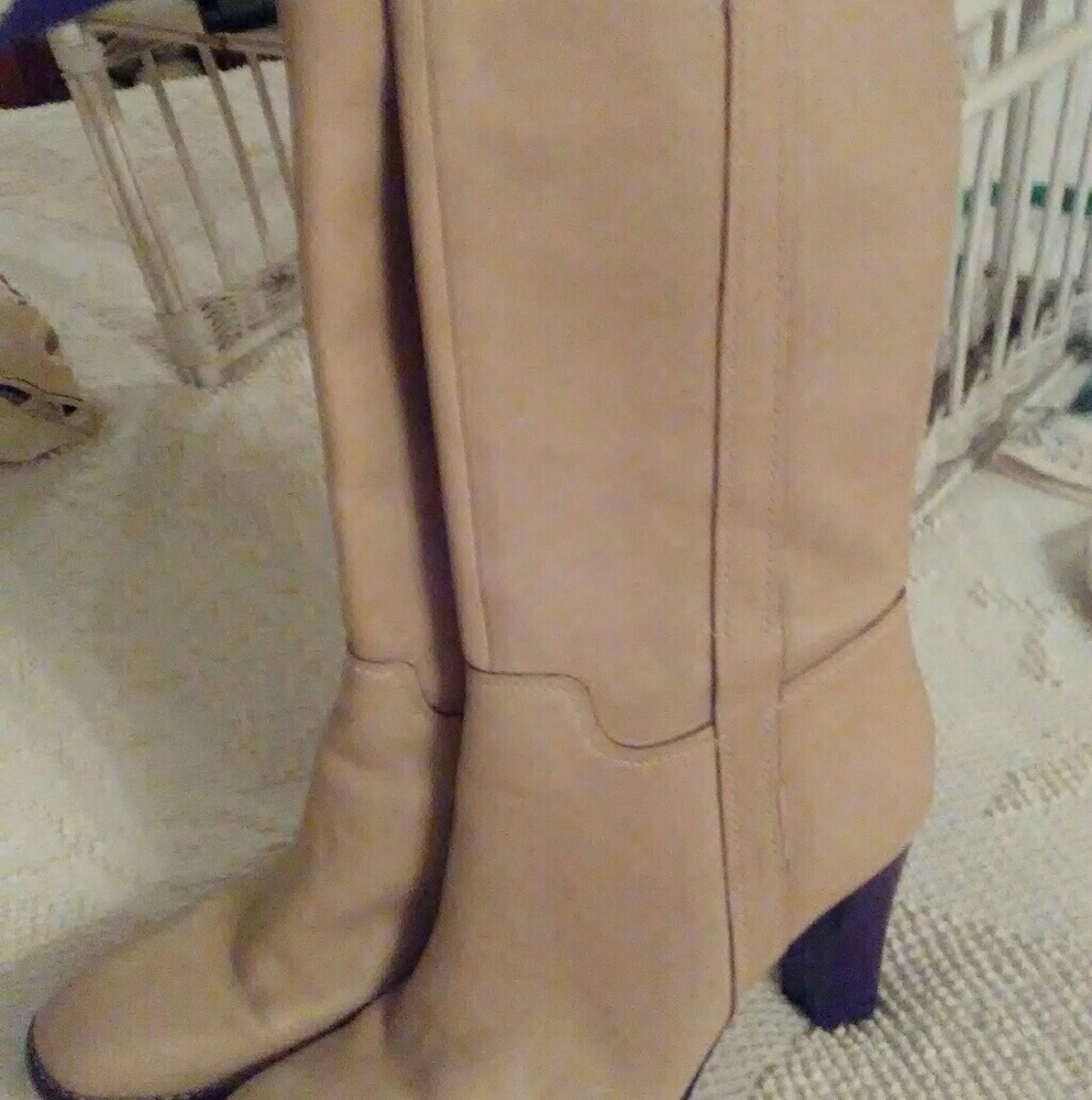 Anne Klein leather boots